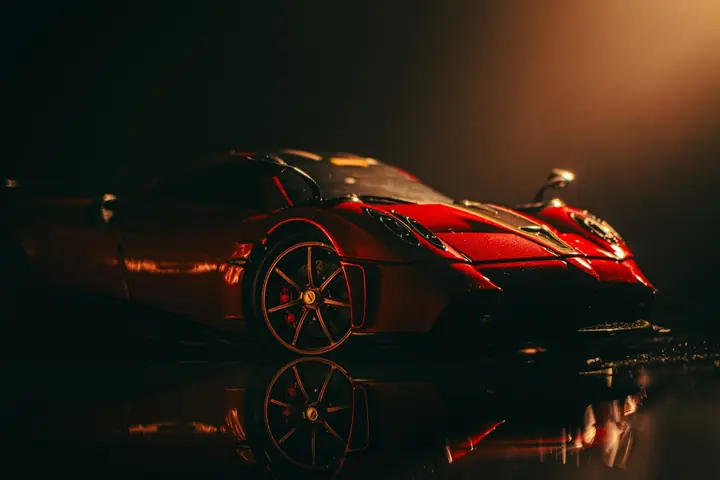 Pagani Huayra Imola a escala 1:18