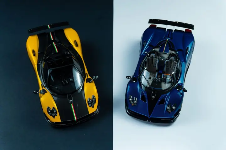 Pagani Zonda HP Barchetta a escala 1:18, foto 1